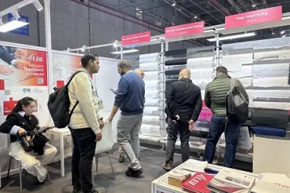 Jiaxing Ruibai Textile Interlining Co., Ltd. deltar i Intertextile China International Textile Fabrics and Accessories Fair